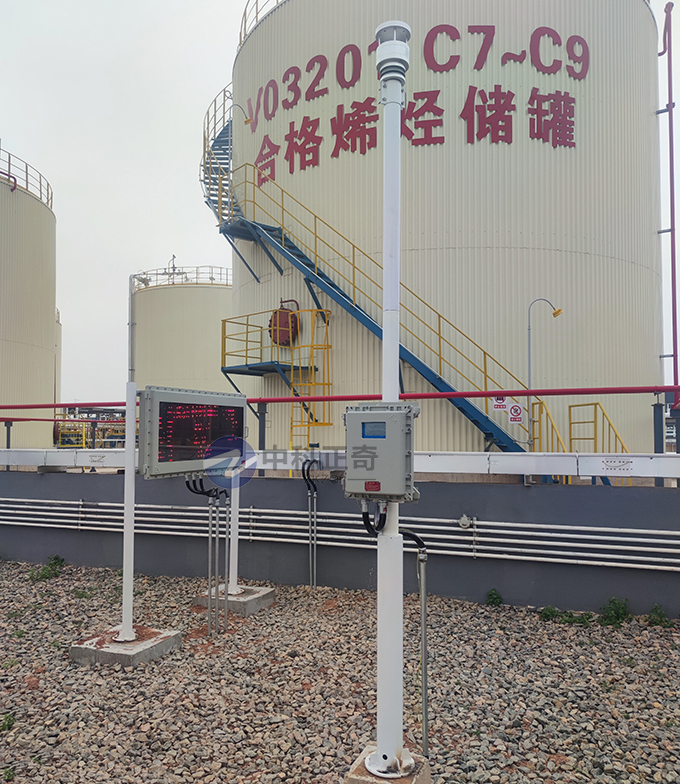 鄂托克旗建元煤焦化有限責任公司--罐區(qū)防爆氣象站